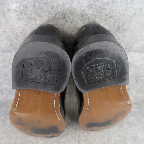 Stacy Adams Shoes Mens 10.5 Loafer Dress Formal Black Slip On Square Toe Classic - Picture 10 of 15